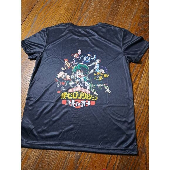New Youth Small My Hero Academia Anime Short Sleeve Pullover Tee Tshirt Shirt - Picture 2 of 2
